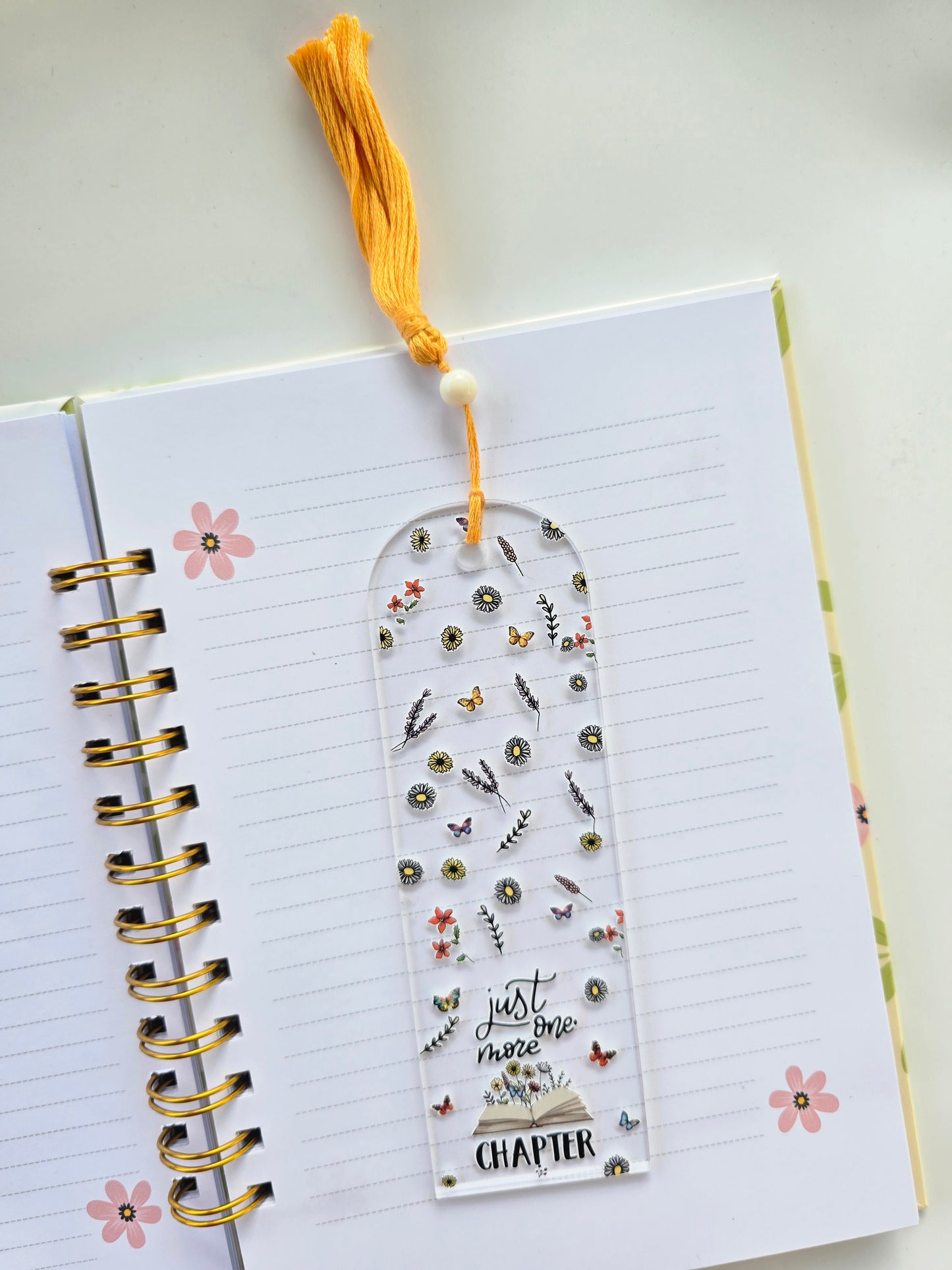 Just One More Chapter Acrylic Bookmark