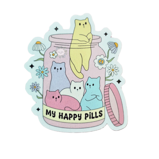 My Happy Pills Stickers
