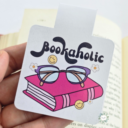Bookaholic Magnetic Bookmark