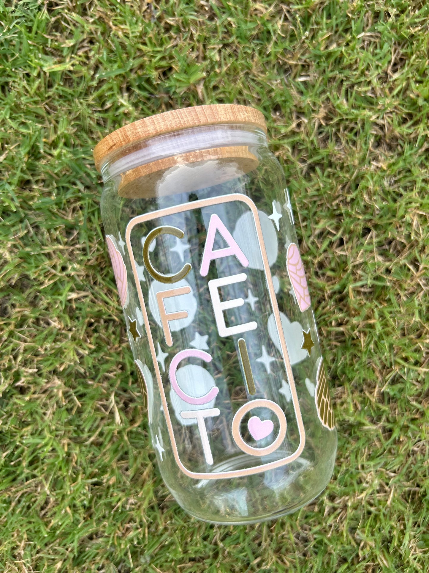 Cafecito Glass Can